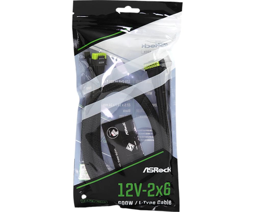 ASROCK Kabel 12VHPWR,  90°,  700mm,  černá3 