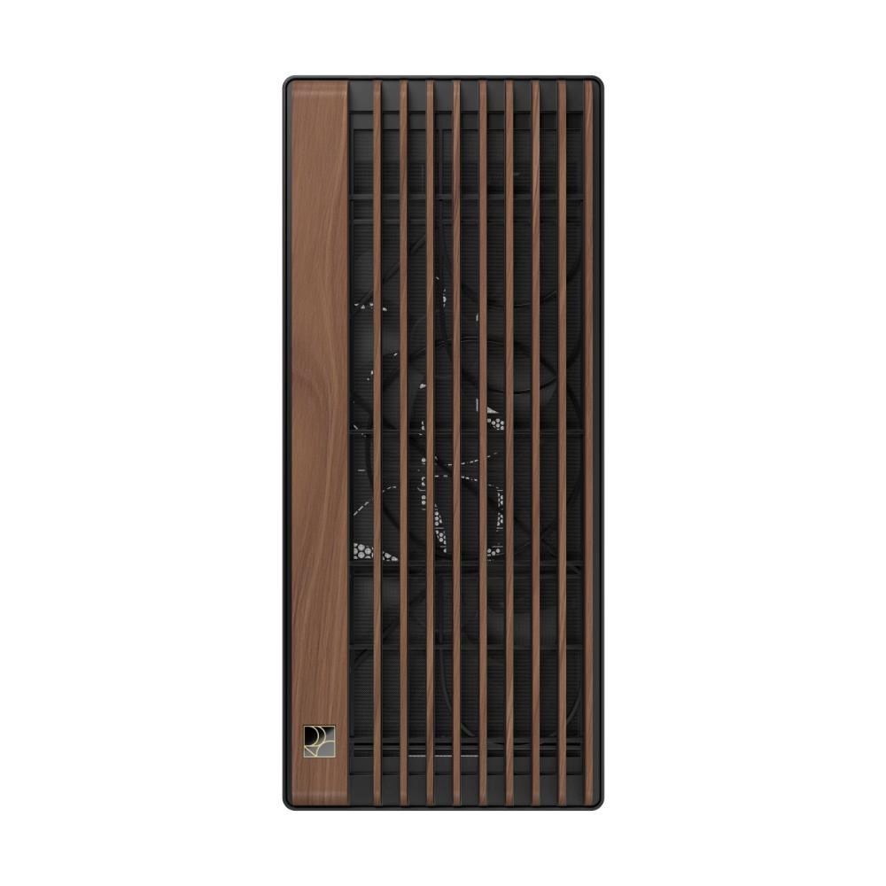 ASUS case PROART PA602 WALNUT WOOD MODERN METAL, Mid Tower, černá2 