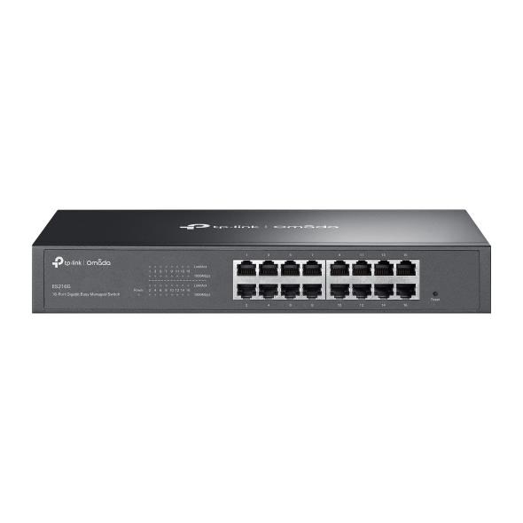 TP-Link OMADA switch ES216G (16xGbE, fanless)0 