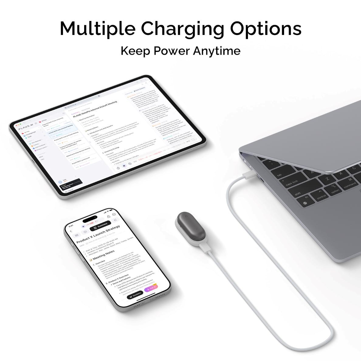 PLAUD Note Pin Charging Kit - Nabíjecí sada2 
