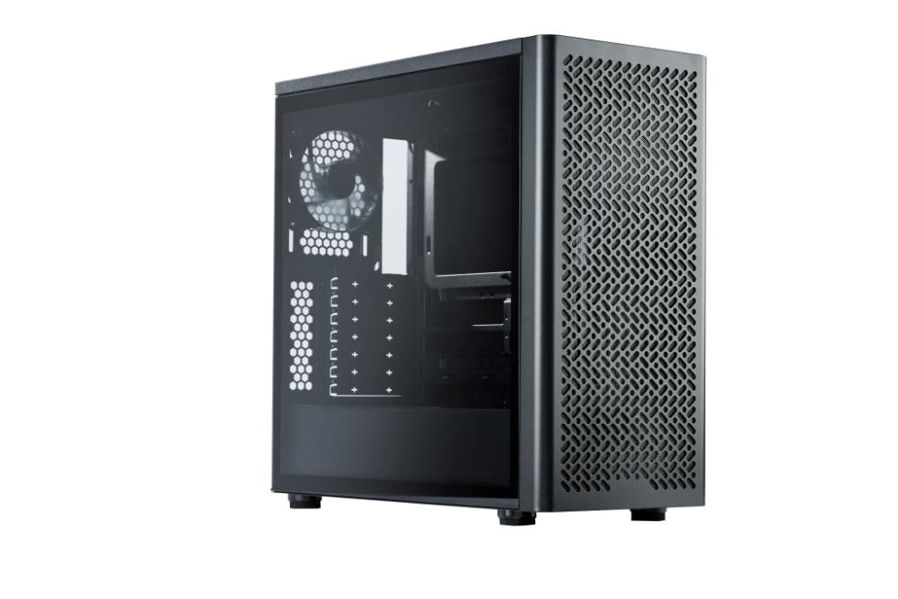 Cooler Master case Elite 502 Lite,  Průhledná bočnice,  ATX,  1x 120mm Fan,  černá2 