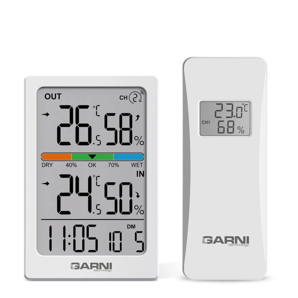 GARNI 155TH - Bezdrátový digitální teploměr s vlhkoměrem0 