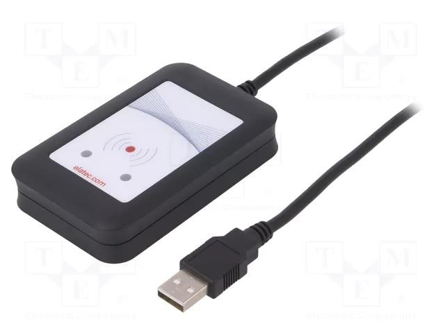 Elatec RFID čteč TWN4 black, USB, 13.56MHz0 