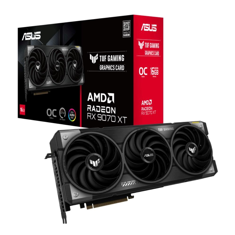 ASUS TUF RX 9070 XT/ Gaming/ OC/ 16GB/ GDDR6