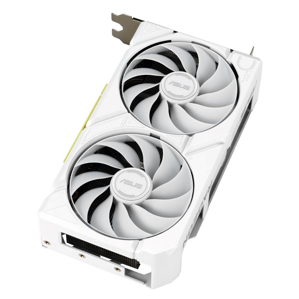 ASUS VGA AMD Radeon RX 9060 XT DUAL 16GB WHITE,  RX 9060 XT,  16GB GDDR6,  2xDP,  1xHDMI4 
