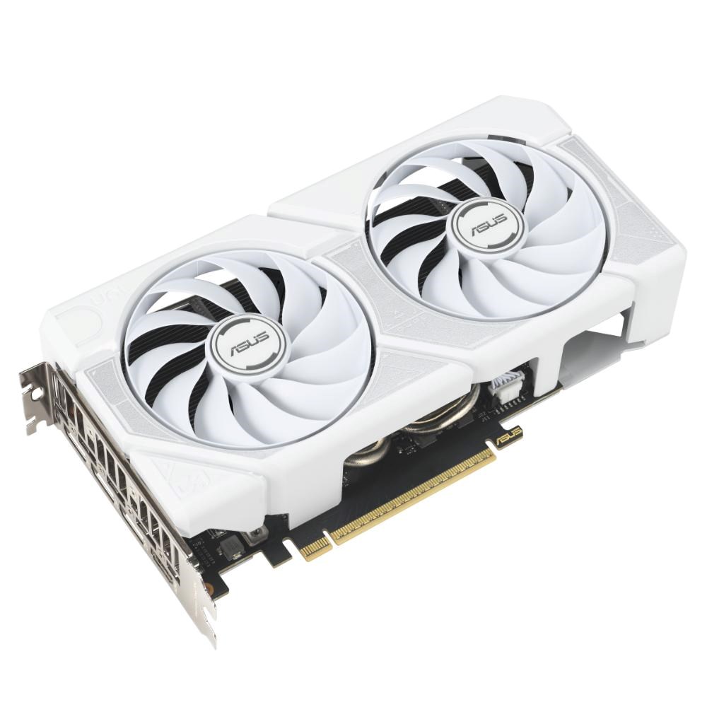 ASUS VGA NVIDIA GeForce RTX 5060 Ti DUAL 16G WHITE, 16GB GDDR7, 3xDP, 1xHDMI3 