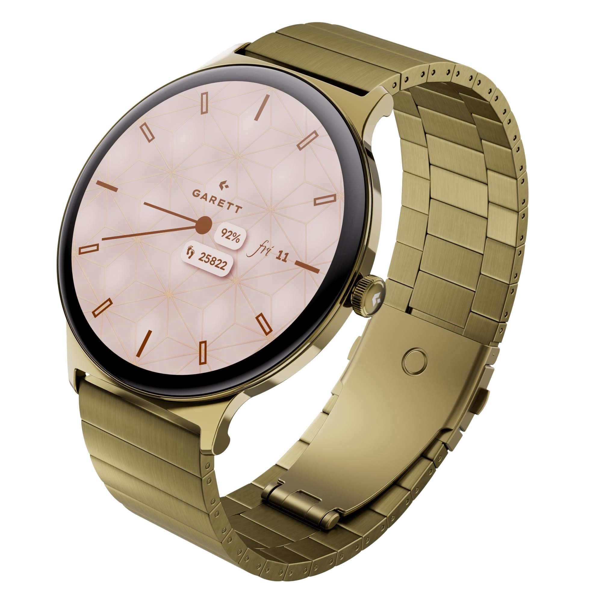 Garett Smartwatch Verona 2 zlatá SOLID steel0 