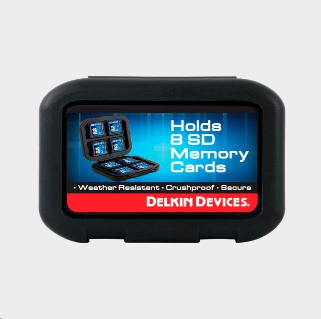 Delkin Weather Resistant Case for 8 SD cards0 