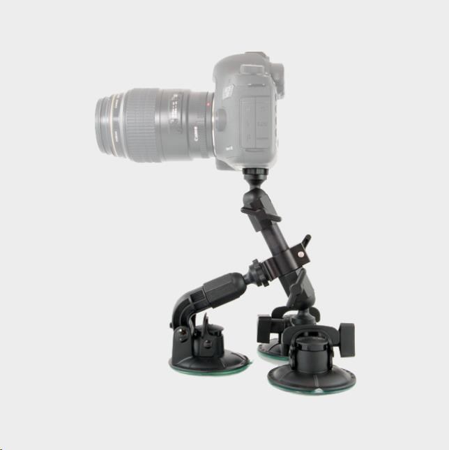 Delkin Fat Gecko Camera Mounts - FG Triple Suction0 