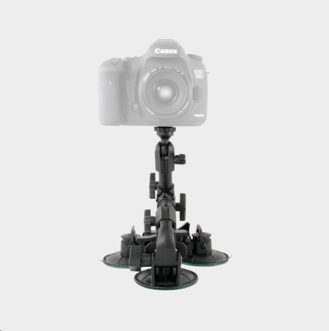 Delkin Fat Gecko Camera Mounts - FG Triple Suction1 