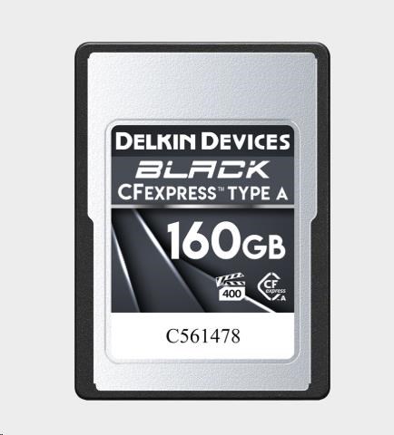 Delkin CFexpress BLACK, VPG400 (Type A) 160GB0 