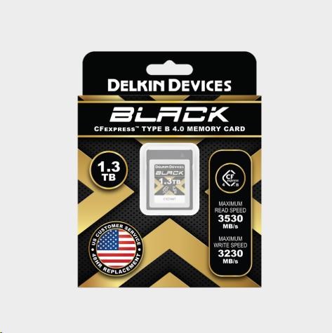 Delkin CFexpress 4.0 BLACK R3530 W3250 1.3TB1 