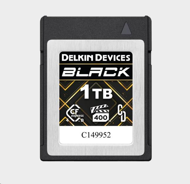 Delkin CFexpress 4.0 BLACK | Type B | R3630 W3130 (VPG400) 1TB0 