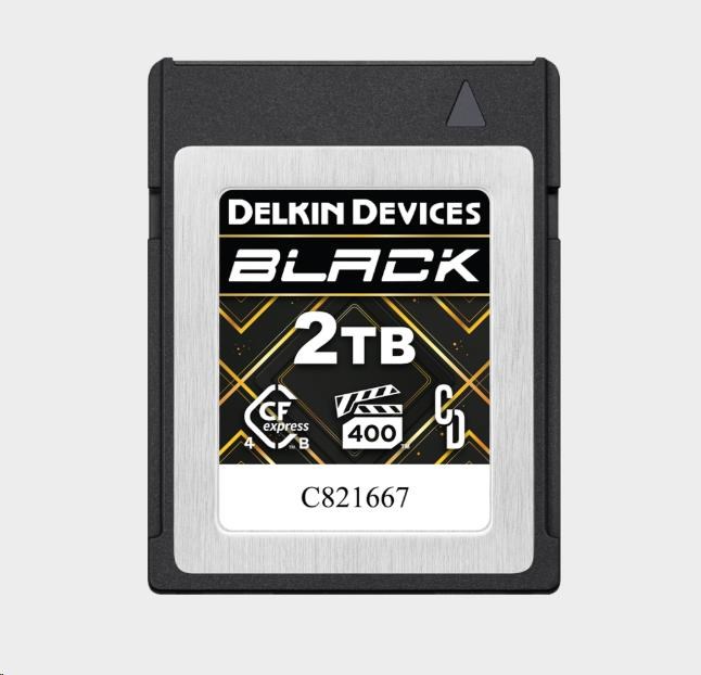 Delkin CFexpress 4.0 BLACK | Type B | R3700 W3220 (VPG400) 2TB0 