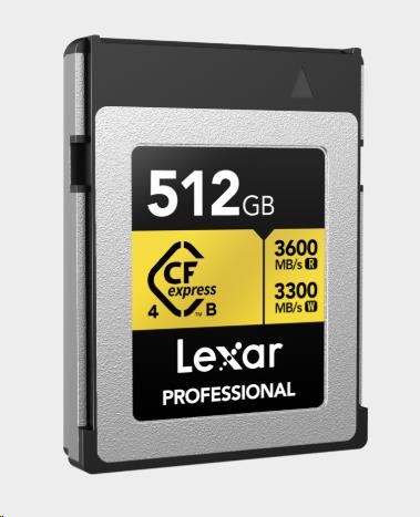 Lexar CFexpress 4.0 Pro Gold R3600 W3300 512GB2 