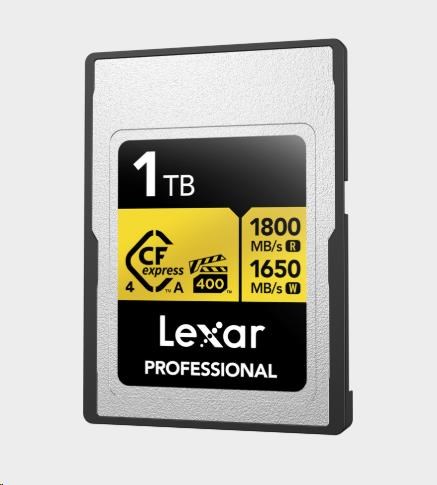 Lexar CFexpress 4.0 Pro Gold, VPG400, R1800 W1650 (Type A) 1TB1 