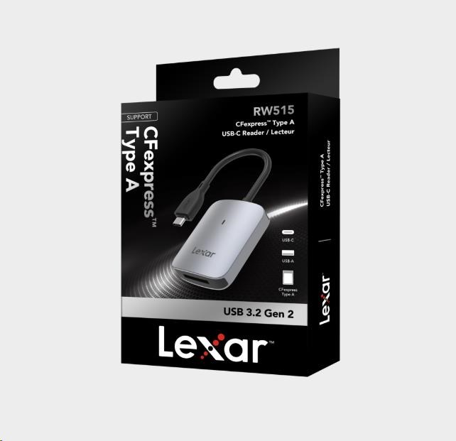 Lexar Čtečka karet Cardreader CFexpress Type A (LRW515U)  USB 3.2 Gen 2 /  USB-C3 