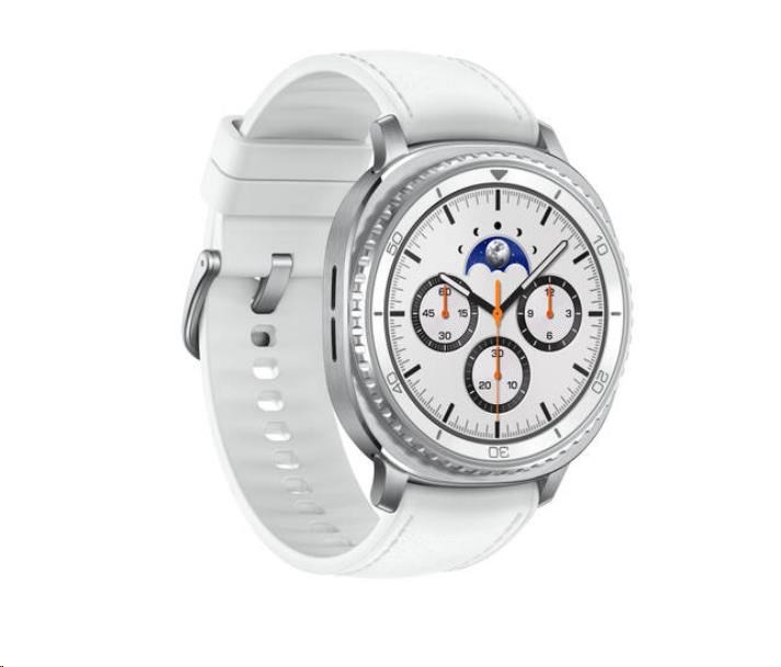 Samsung Galaxy Watch8 Classic (46mm) bílá,  EU2 