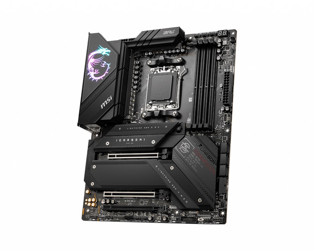 BAZAR - MSI MB Sc AM5 MPG X670E CARBON WIFI,  AMD X670,  4xDDR5,  1xDP,  1xHDMI,  WI-FI - Po opravě (Bez příšlušenství)1 