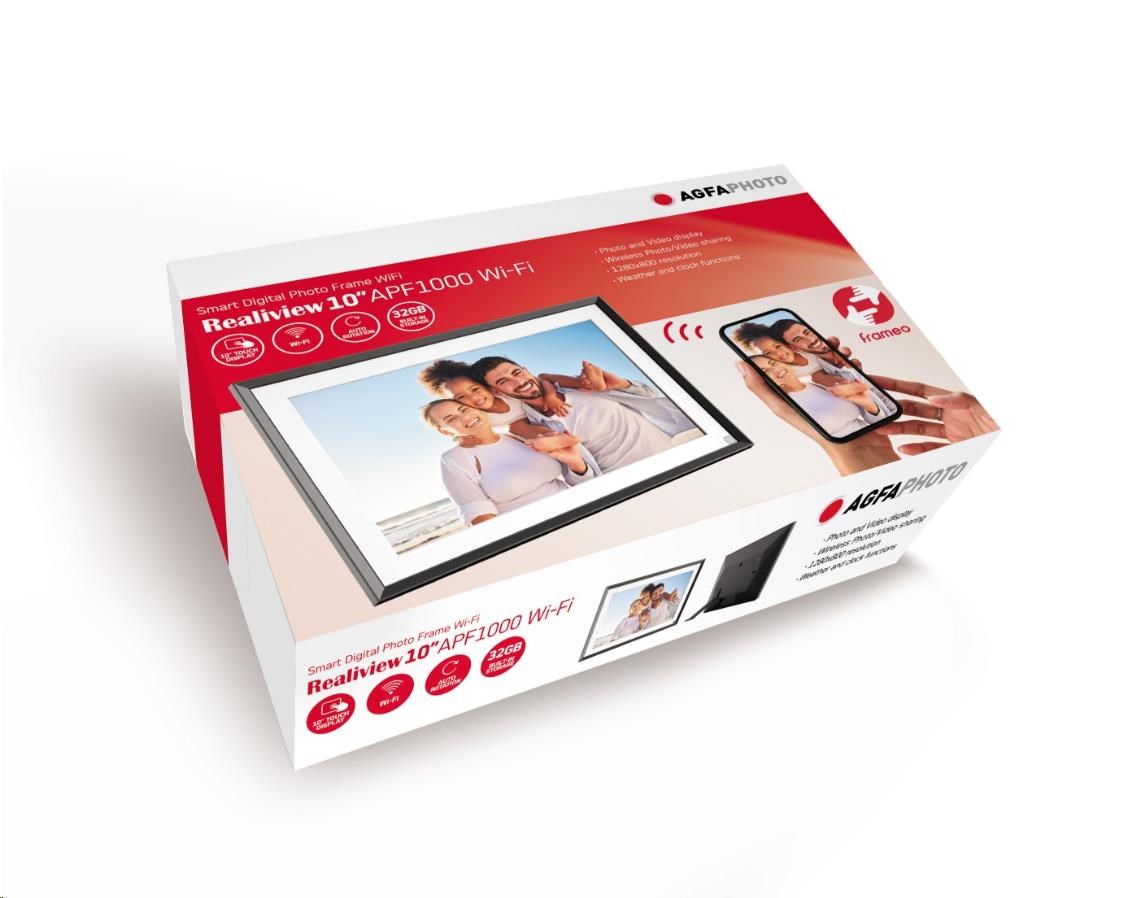 AGFAPHOTO Realiview APF1000 WiFi - fotorámeček9 