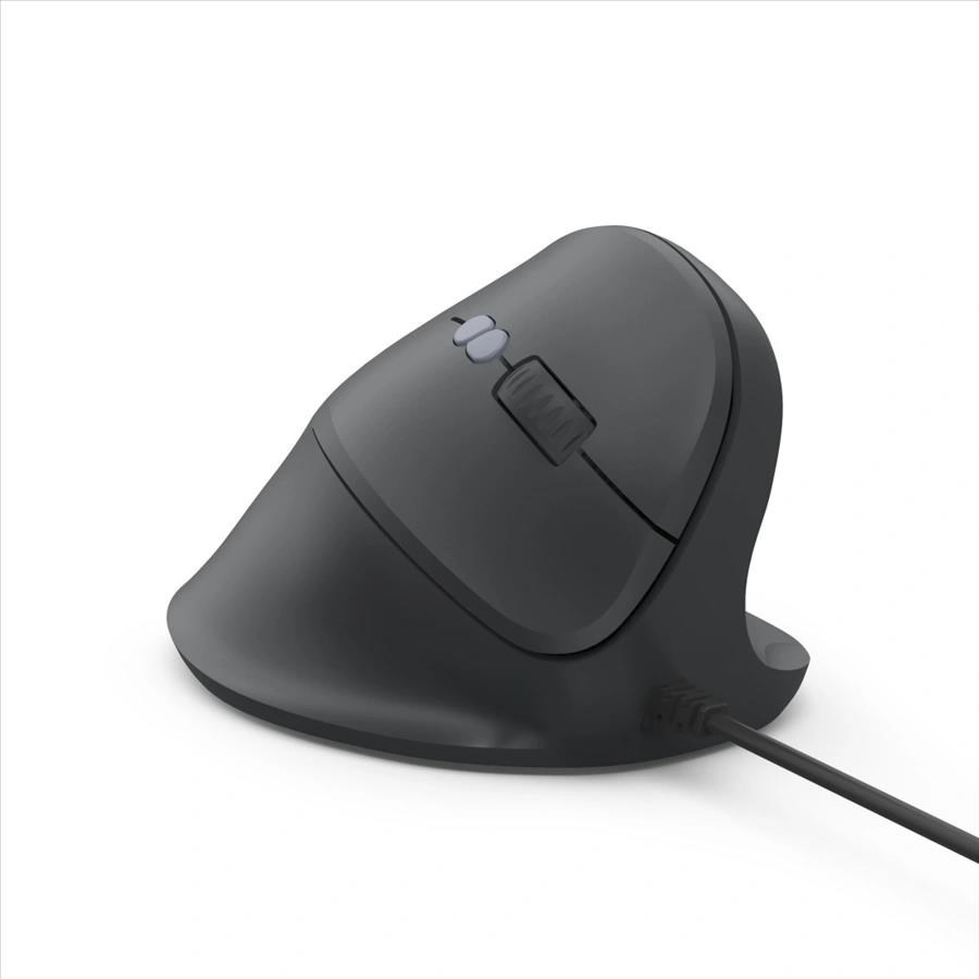 Hama vertikálna ergonomická káblová myš ECM-500R, pre pravákov, čierna4 