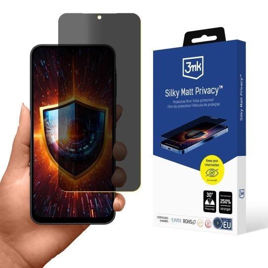 3mk ochranná folie Silky Matt Privacy pro Samsung Galaxy A17 5G/ 4G0 