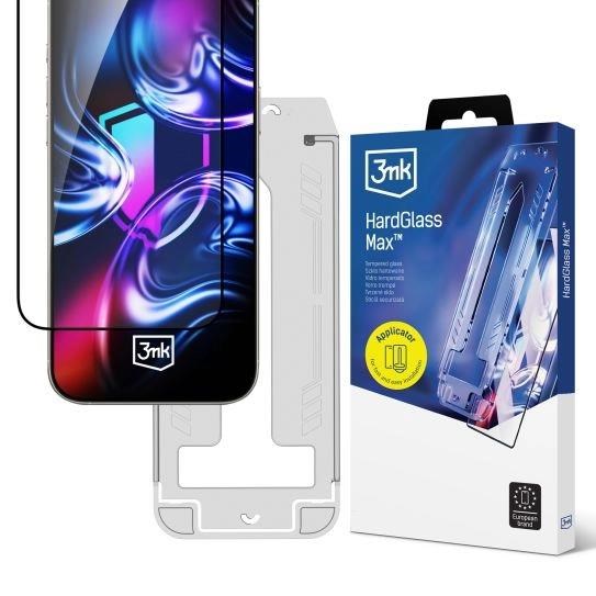 3mk tvrzené sklo HardGlass Max FrameFit pro Samsung Galaxy S25 Edge0 