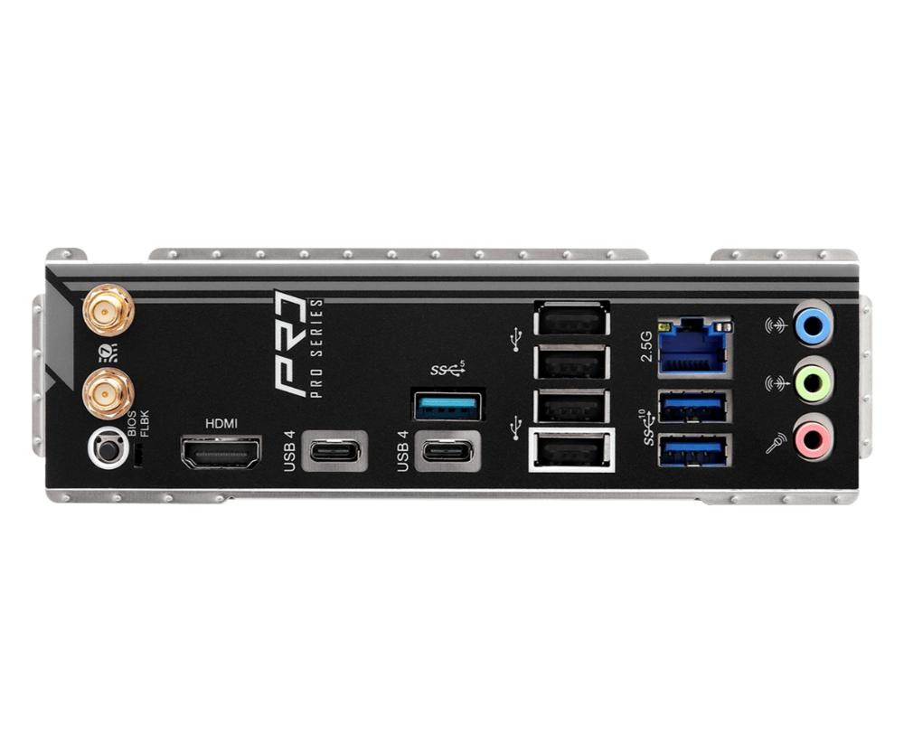 ASRock MB Sc AM5 X870 PRO-A WIFI,  AMD X870,  4xDDR5,  1xHDMI,  2xUSB4,  WI-FI1 