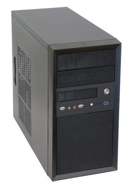 CHIEFTEC skříň Mesh Series/ uATX,  CT-01B,  Black,  USB 3.01 