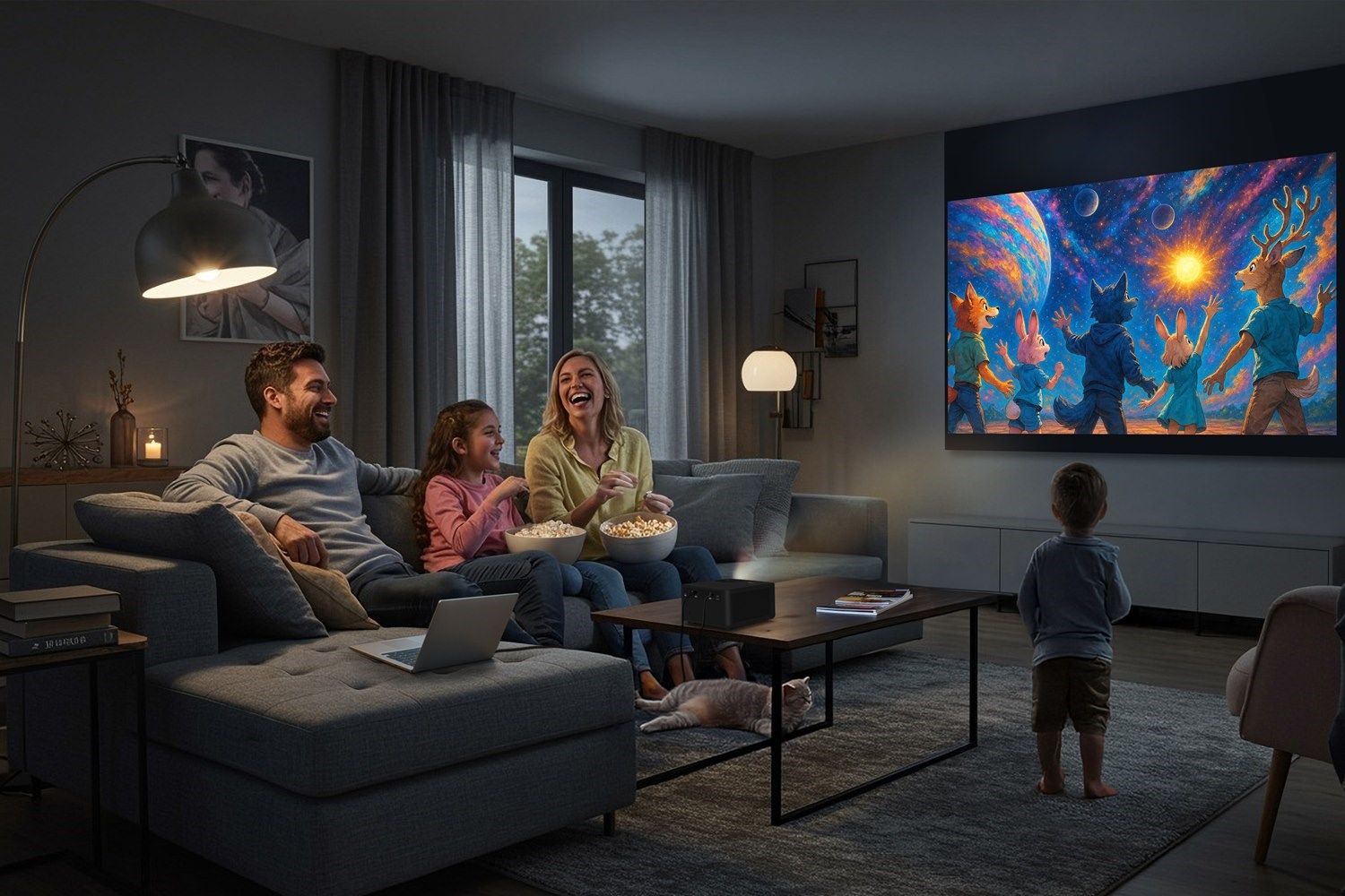 Optoma projektor Photon Life PK31 (DLP,  LED,  1080p,  900  ANSI,  400:1,  HDMI,  USB,  repro 1x5W)2 