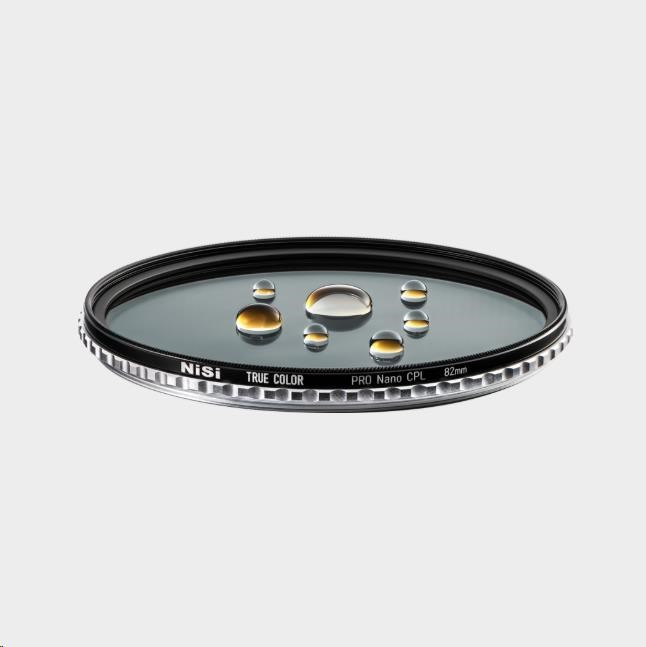 NiSi Filter Circular Polarizer True Color CPL Pro Nano 82mm2 