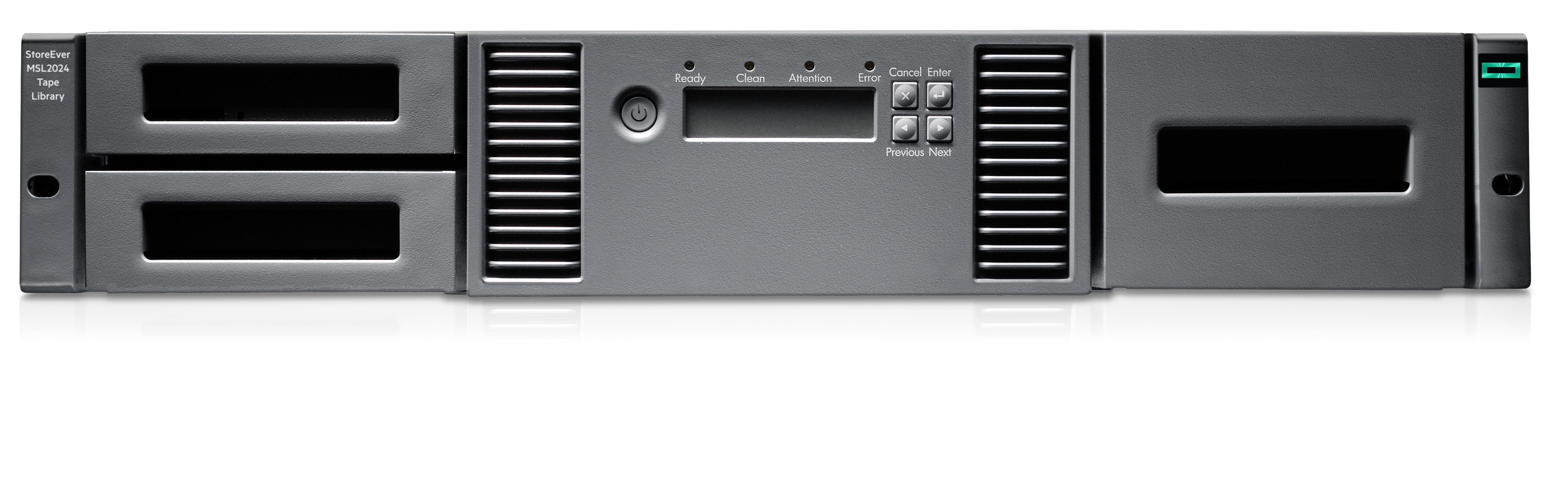 HPE MSL2024 MSL LTO9 FC 15LTO9 45T Crtg