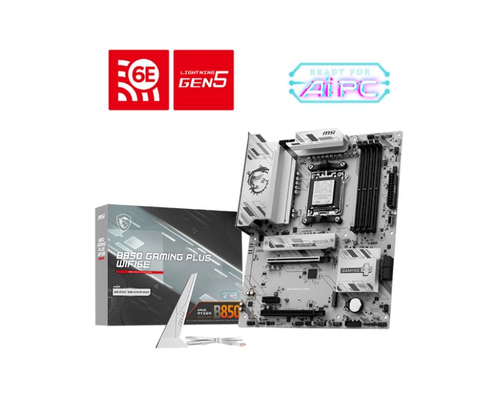 MSI B850 GAMING PLUS WIFI6E/ AM5/ ATX