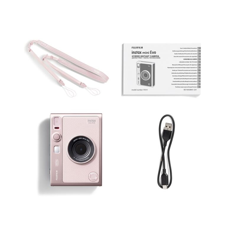Fujifilm MINI EVO gentle rose2 