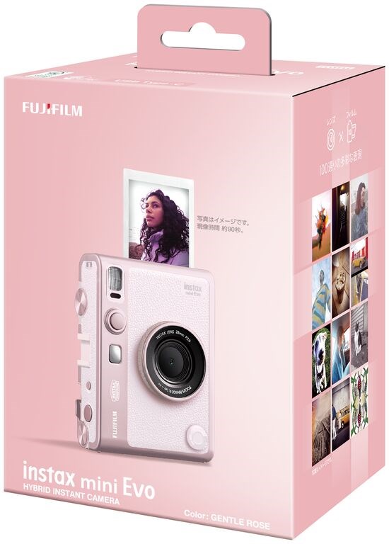 Fujifilm MINI EVO gentle rose9 