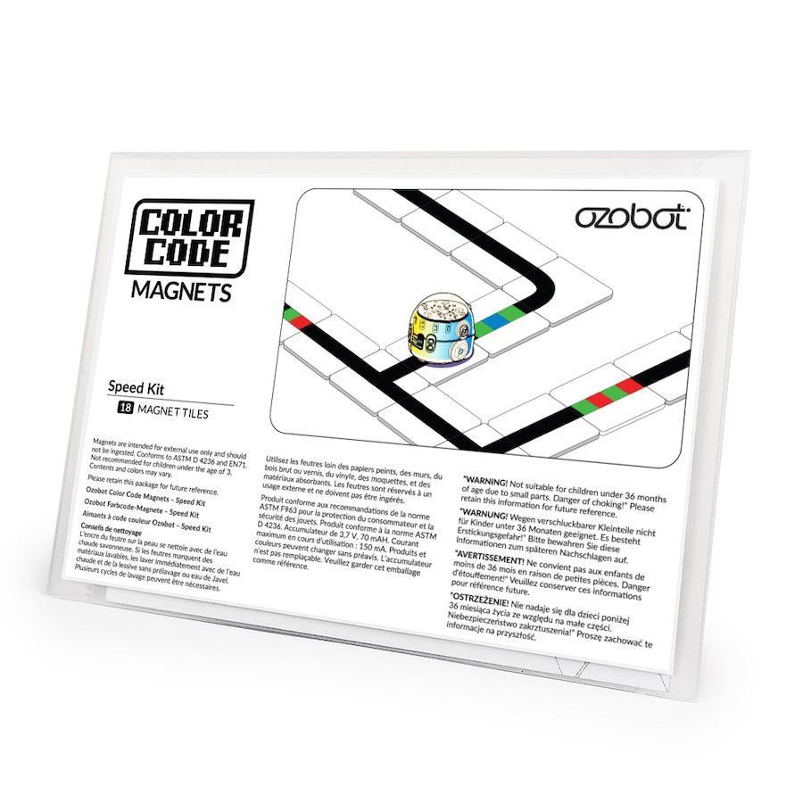 Ozobot sada magnetů s barevnými kódy pro ovládání rychlosti,  18 ks0 
