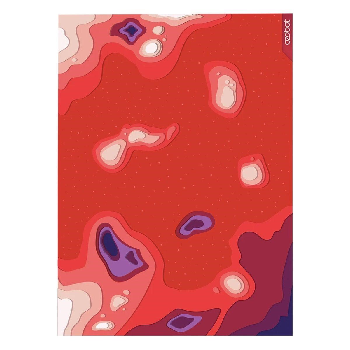 Ozobot podložka Challenge Mat: Mise na Mars1 