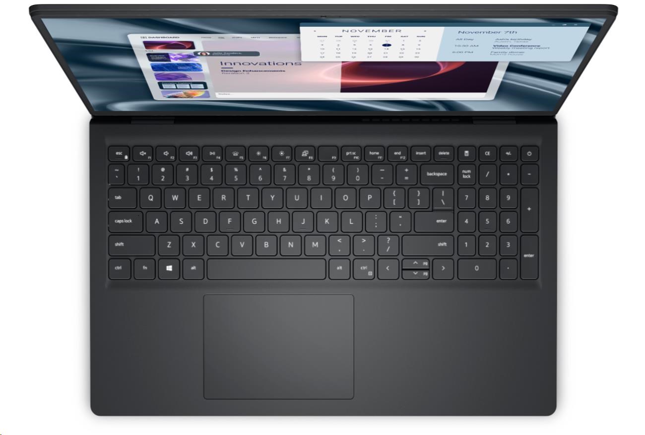 DELL NTB Pro 15 Essential PV15255/ AMD R5 7520U/ 8GB/ 512SSD/ 15.6