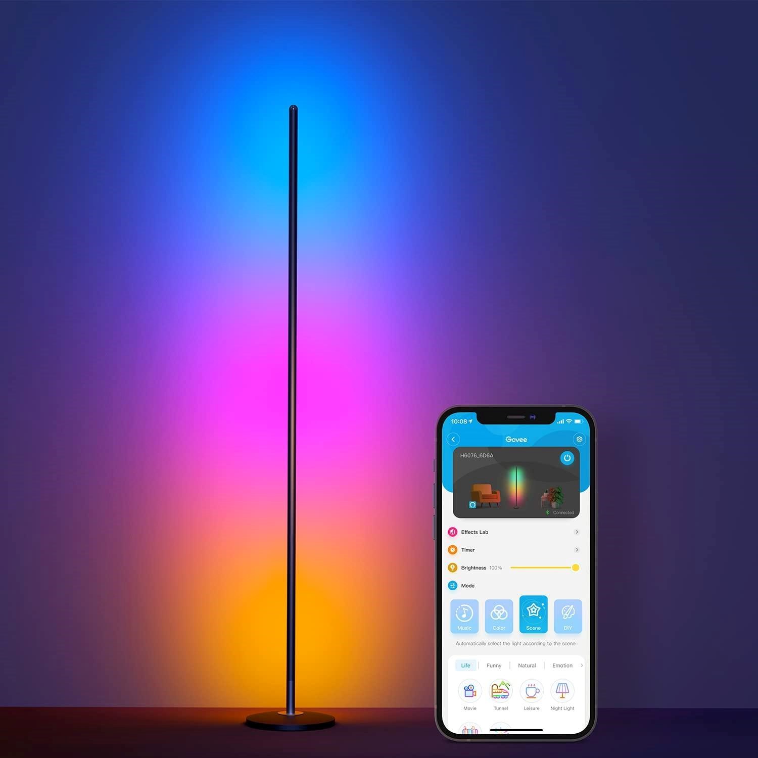 Govee RGBW Floor Lamp Lite stojací lampa Matter3 