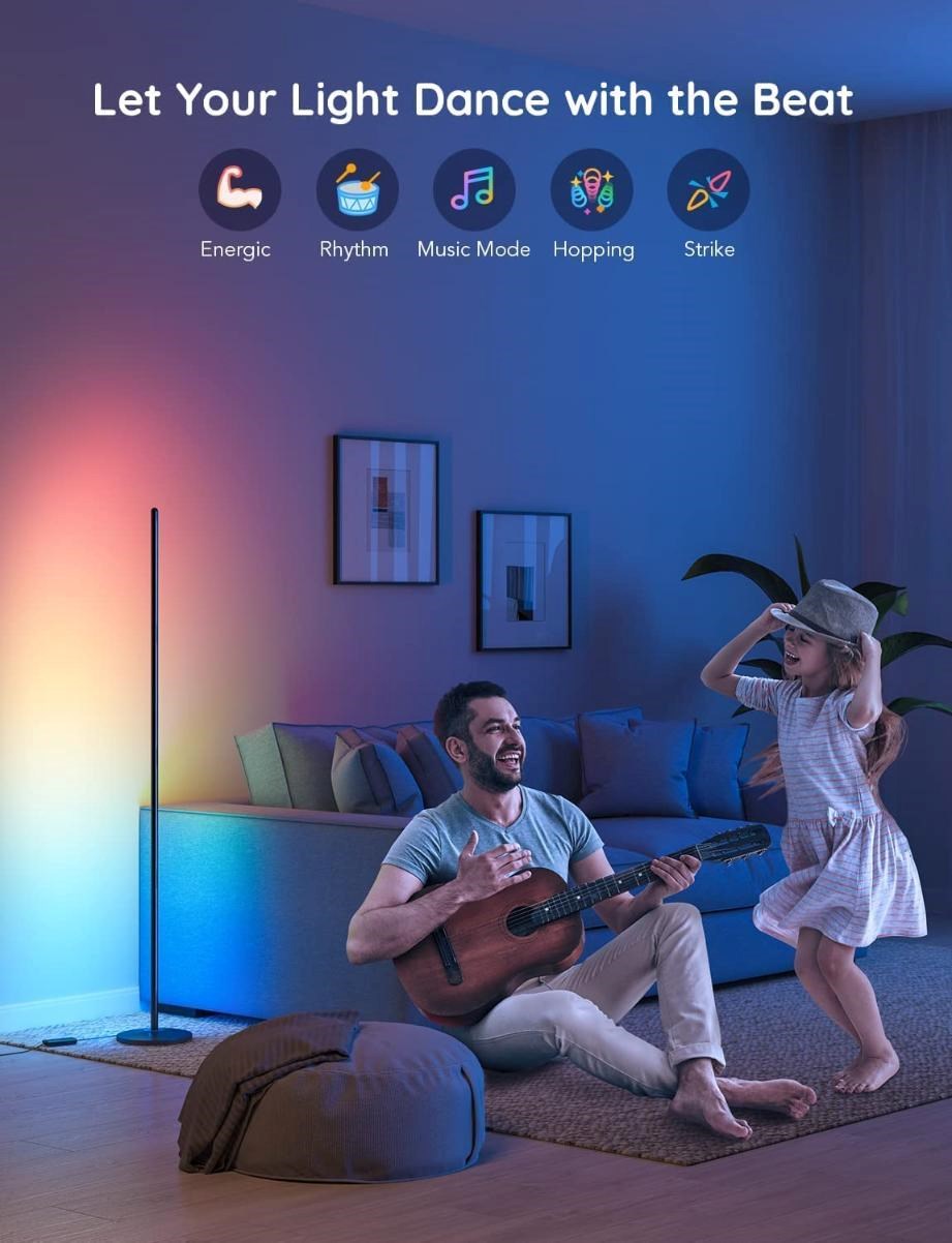 Govee RGBW Floor Lamp Lite stojací lampa Matter5 