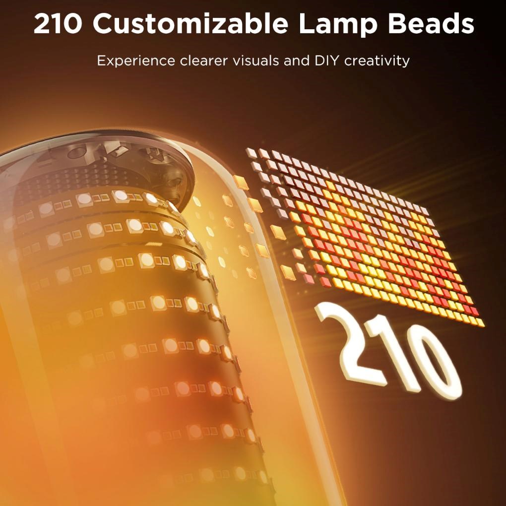 Govee Table Lamp 2 RGBW Akumulátorová lampa s reproduktorem - zvuk od JBL3 