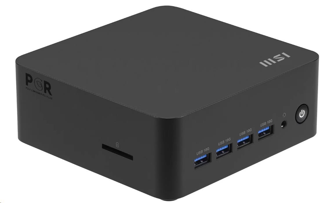 MSI PC Cubi Z AI 8M-008BEU,  R5 8645HS,  N/ A,  N/ A SSD,  N/ A,  No OS,  Black0 