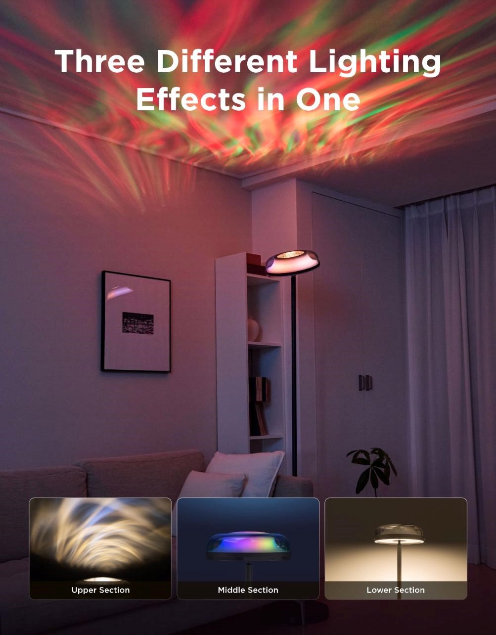 Govee Uplighter RGBICWW stojací lampa Matter2 