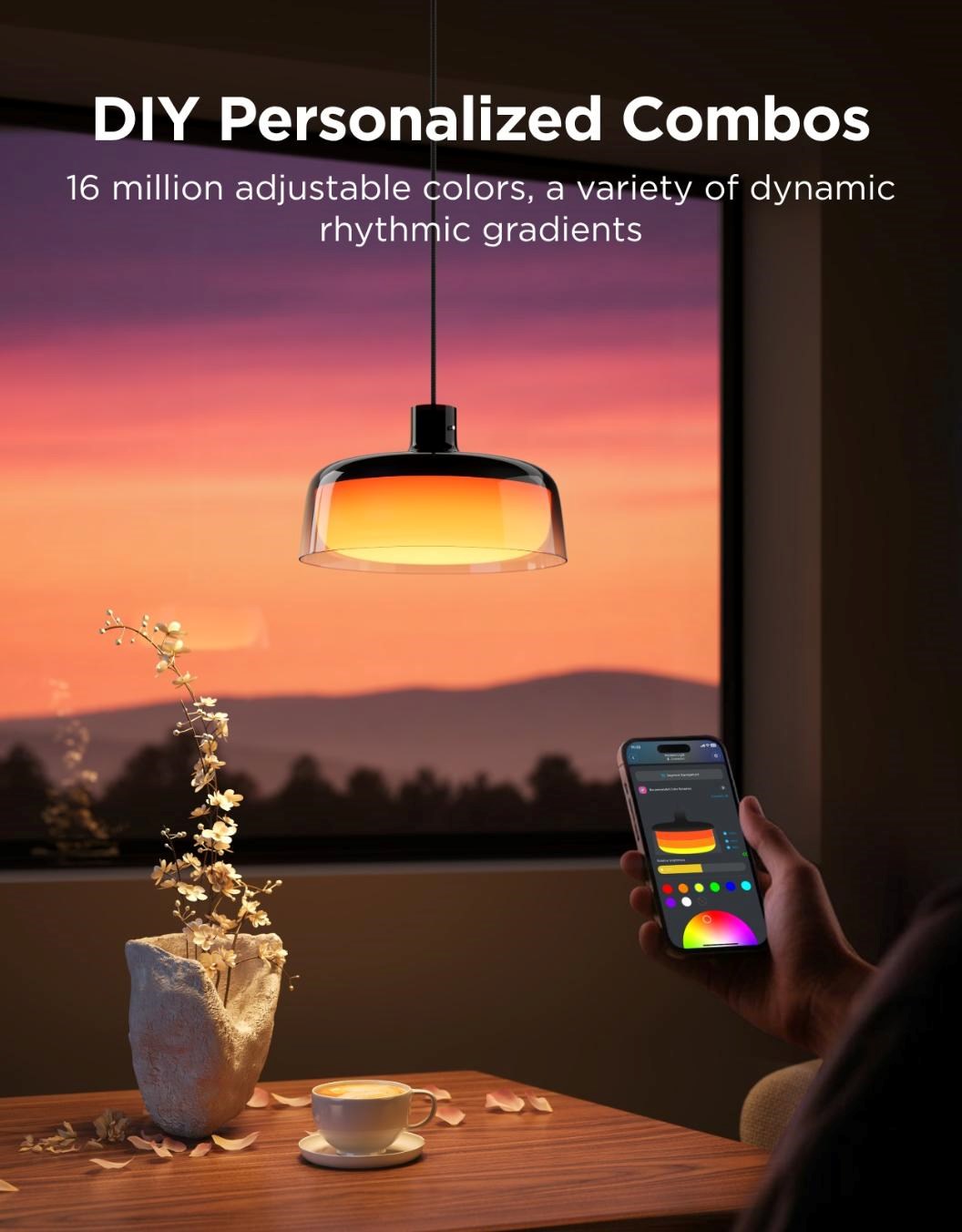 Govee Pendant Light RGBICWW závěsná lampa Matter3 