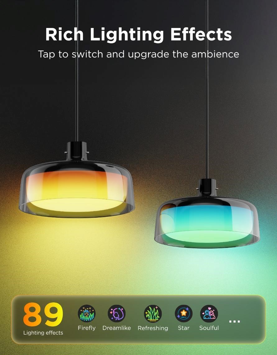 Govee Pendant Light RGBICWW závěsná lampa Matter4 