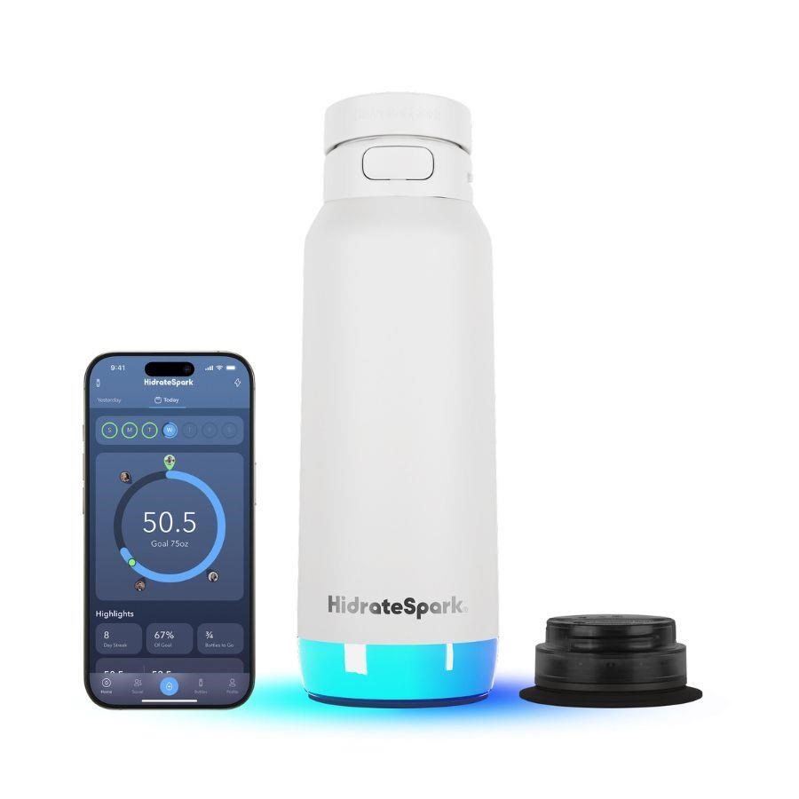 HidrateSpark PRO 2 chytrá lahev,  950 ml,  bílá0 