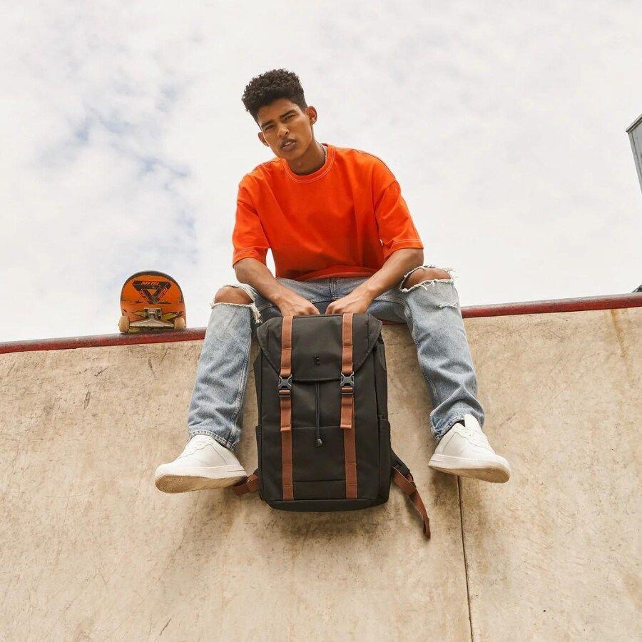 tomtoc VintPack - TA1 Laptop Backpack,  černá2 
