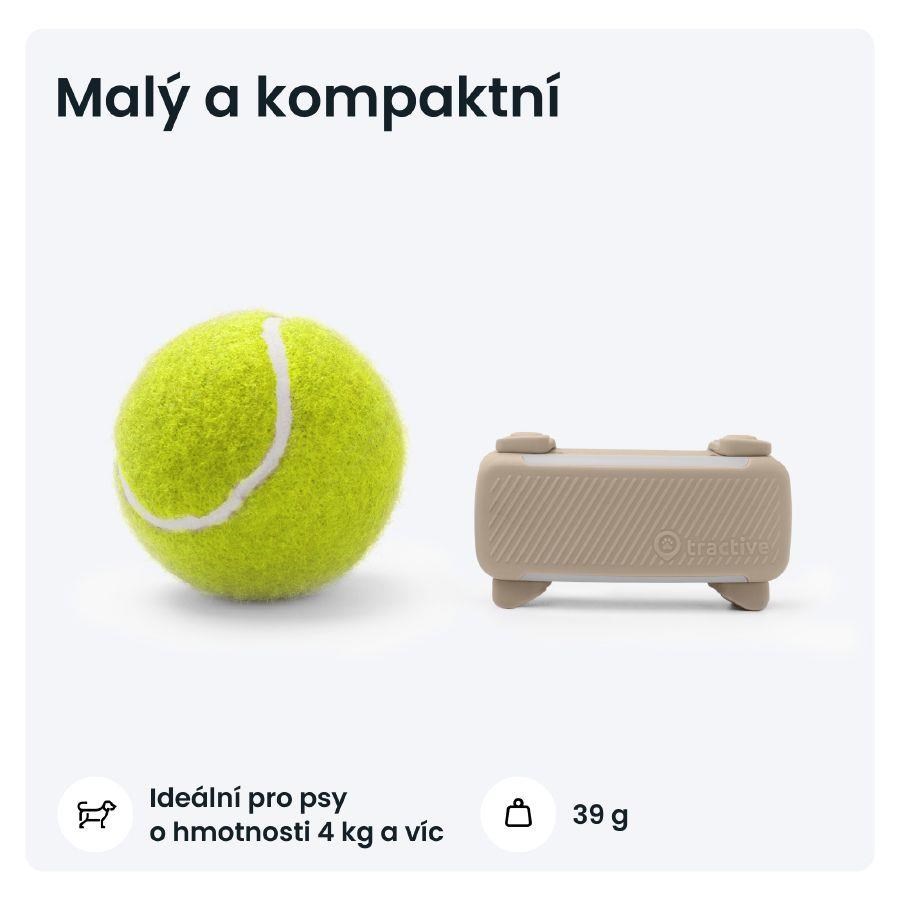 Tractive DOG 6 – GPS lokátor pro psy a monitor zdraví,  hnědý6 