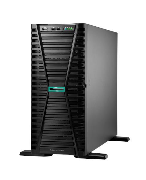 HPE ML110 G11 4510, 64 GB, 2 x 480 GB NVME, MR408i-o