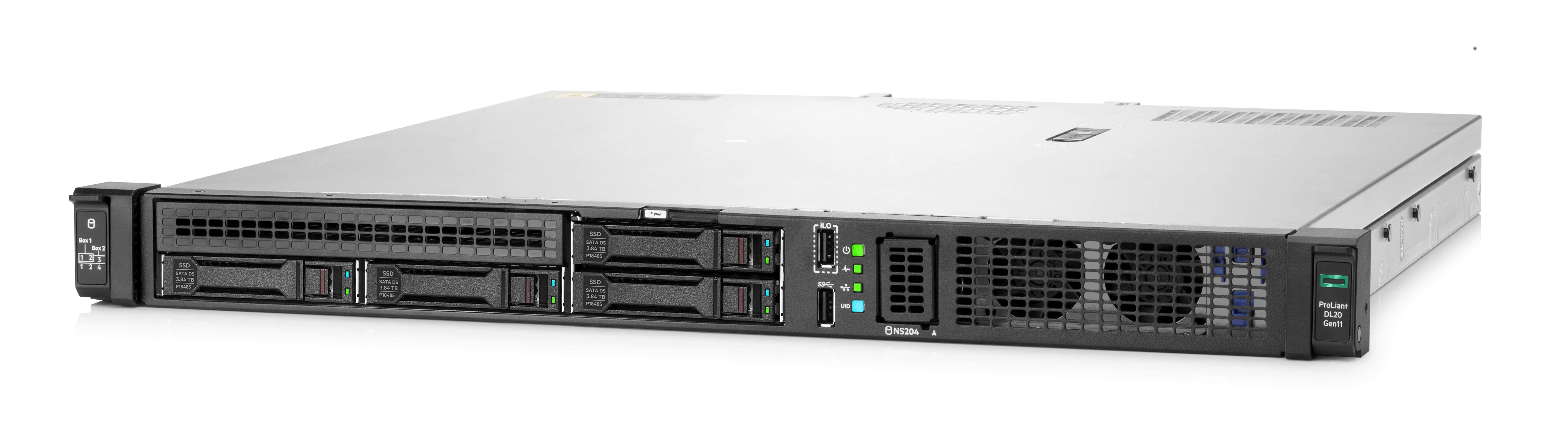 HPE PL DL20g11 6333P (3.1G/ 6C12T) 1x32G (P64339) 2x480GB VROC 4SFF 1x1000W 4x1G NBD333 Smart Choice1 